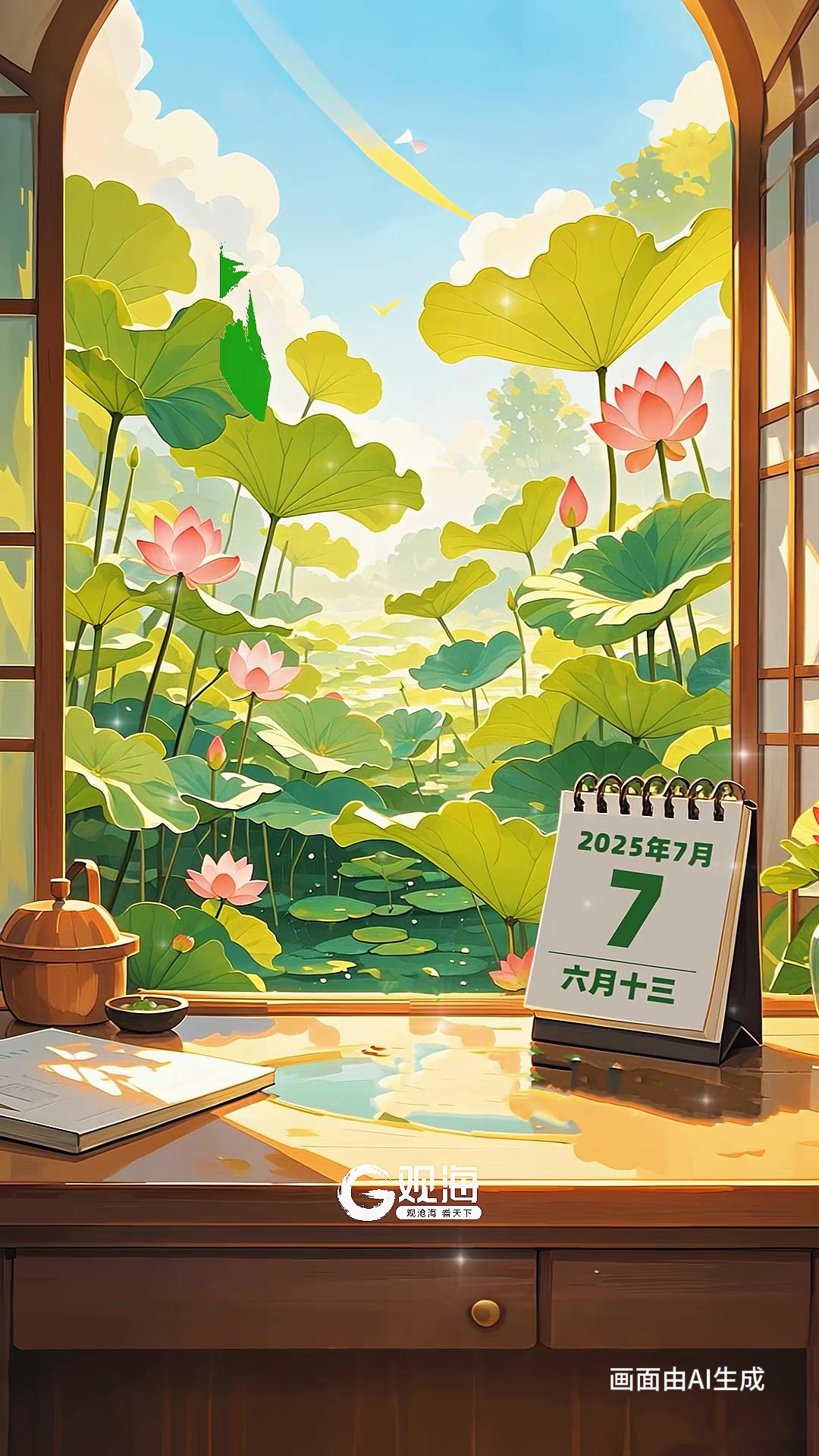 早安，小暑至，盛夏始！