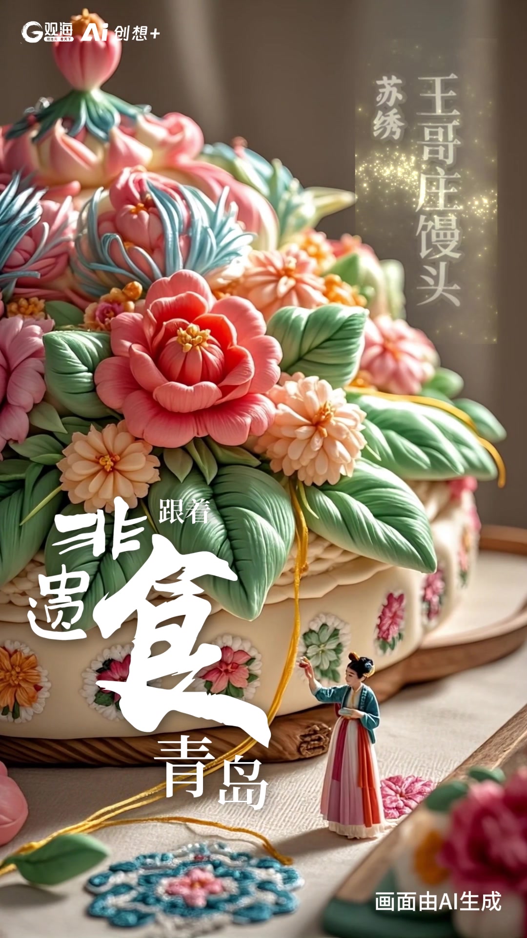 AI创想+丨跟着非遗“食”青岛