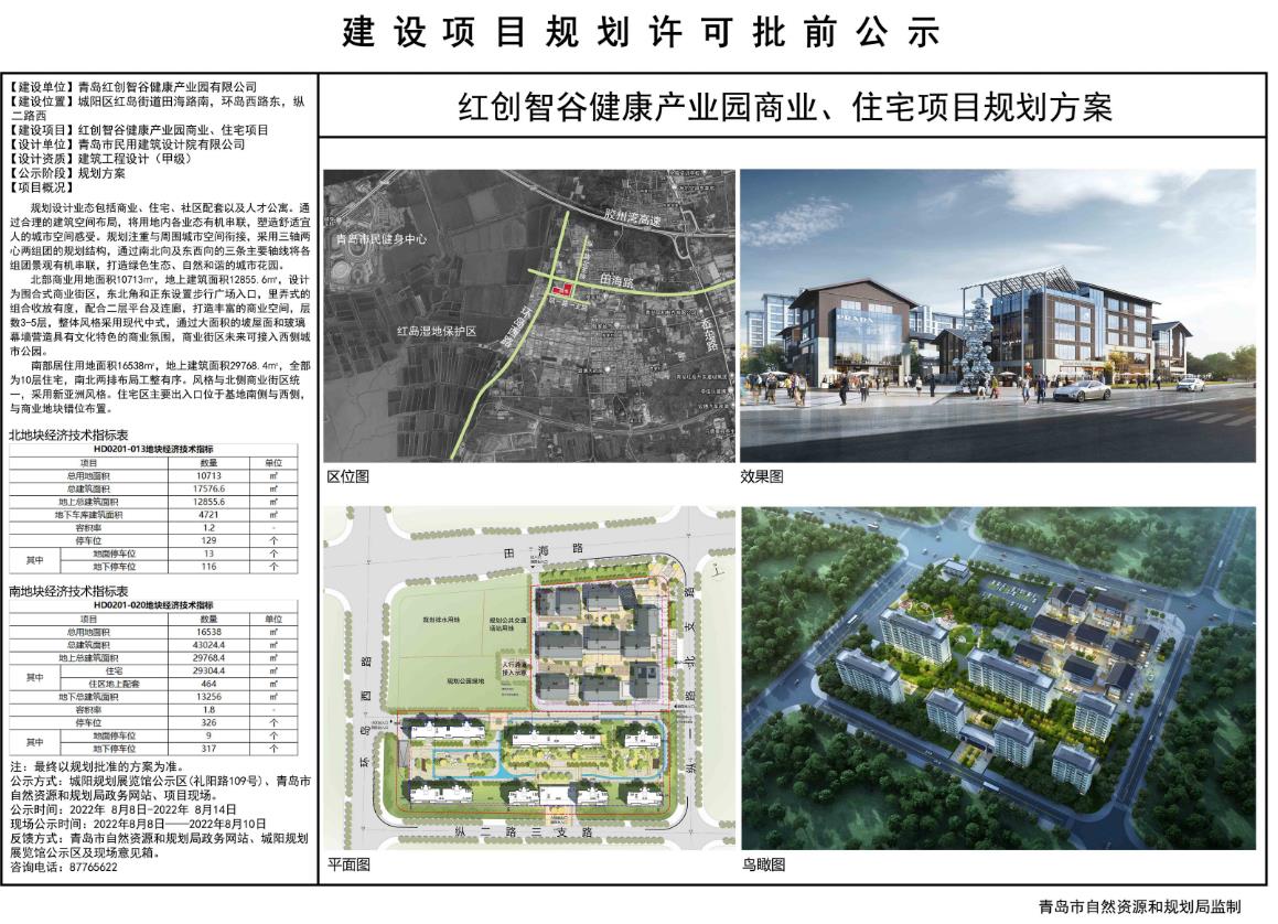 青岛又一大型商住项目规划出炉，规划设计商业、住宅及人才公寓！位置就在……-青报网-青岛日报官网